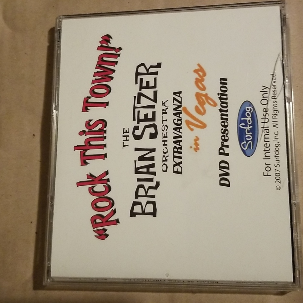 BRIAN SETZER ORCHESTRA EXTRAVAGANZA IN VEGAS CD - Picture 2 of 2